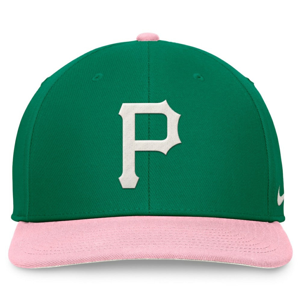 Green/Pink Pittsburgh Pirates Nike Malachite Pro Performance Snapback Hat