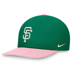 Green/Pink San Francisco Giants Nike Malachite Pro Performance Snapback Hat
