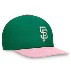 Green/Pink San Francisco Giants Nike Malachite Pro Performance Snapback Hat