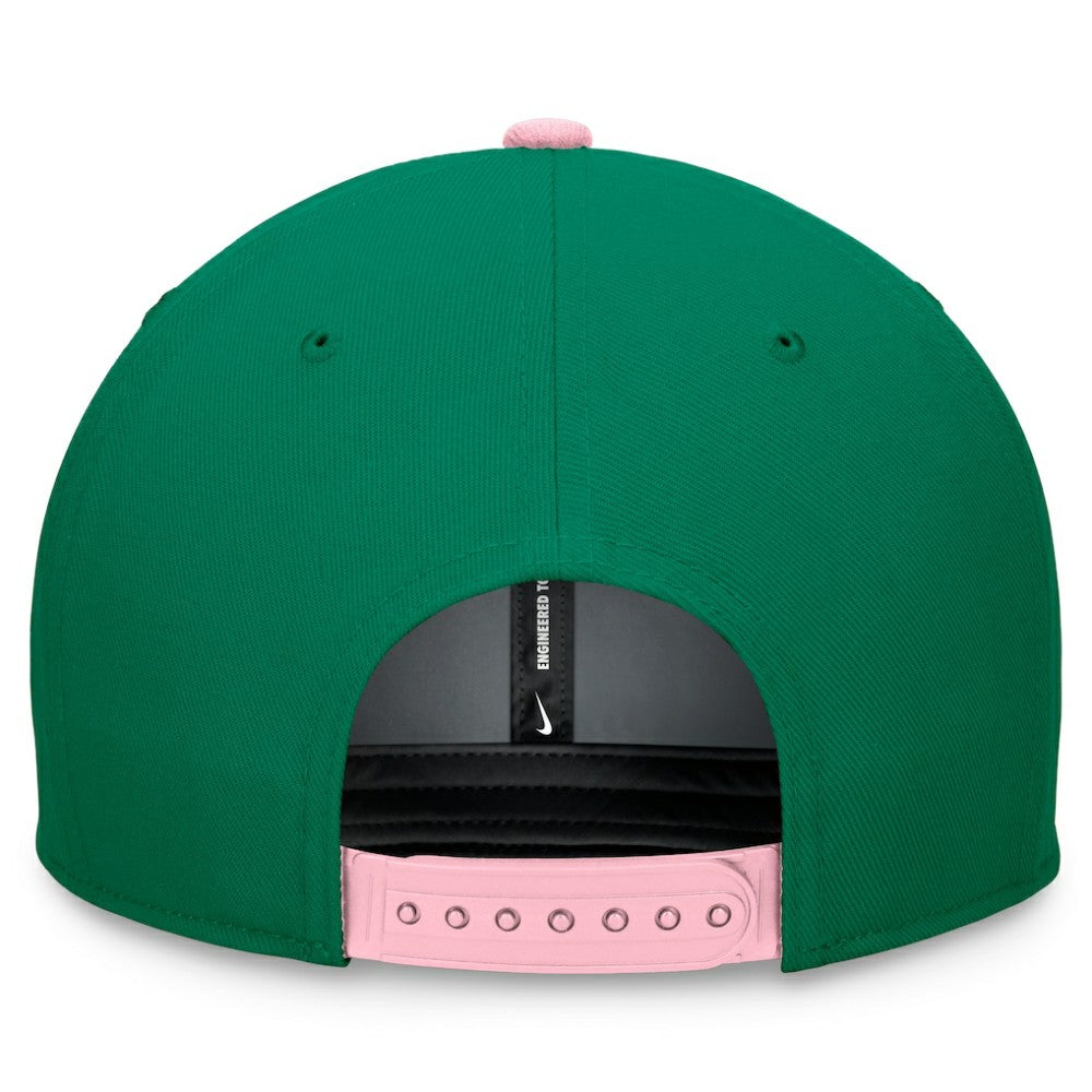 Green/Pink San Francisco Giants Nike Malachite Pro Performance Snapback Hat