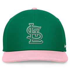 Green/Pink St. Louis Cardinals Nike Malachite Pro Performance Snapback Hat