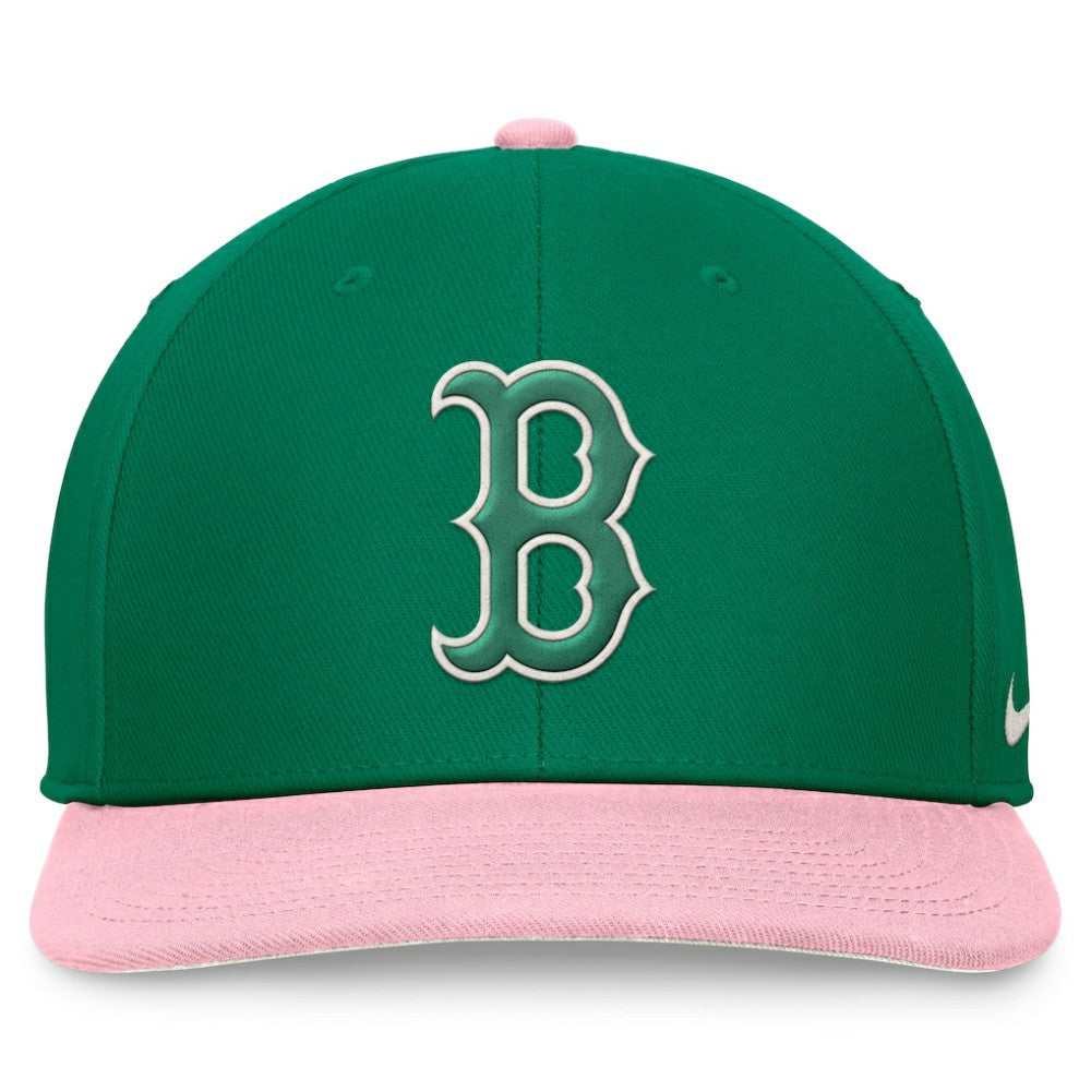 Green/Pink Boston Red Sox Nike Malachite Pro Performance Snapback Hat