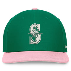 Green/Pink Seattle Mariners Nike Malachite Pro Performance Snapback Hat