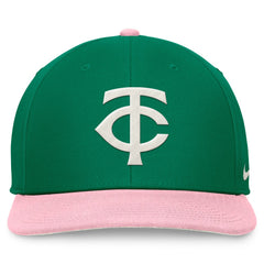 Green/Pink Minnesota Twins Nike Malachite Pro Performance Snapback Hat