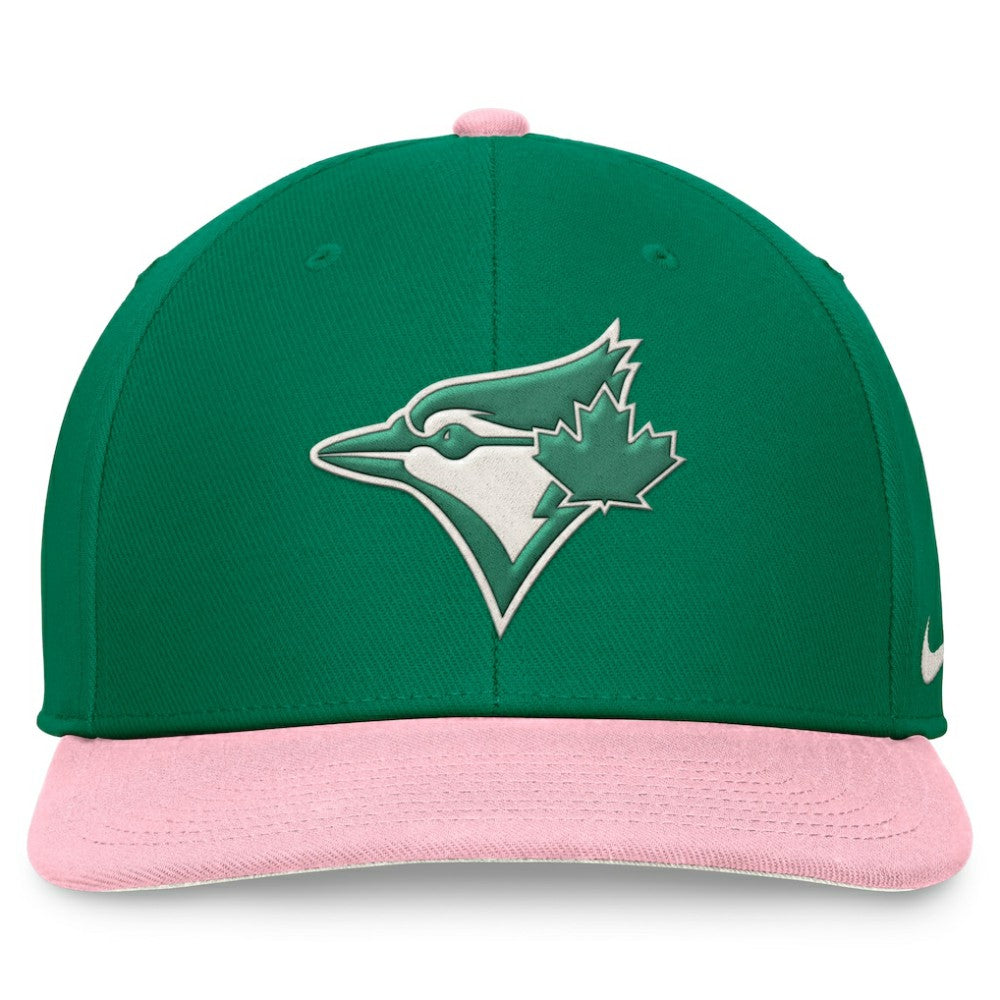 Green/Pink Toronto Blue Jays Nike Malachite Pro Performance Snapback Hat