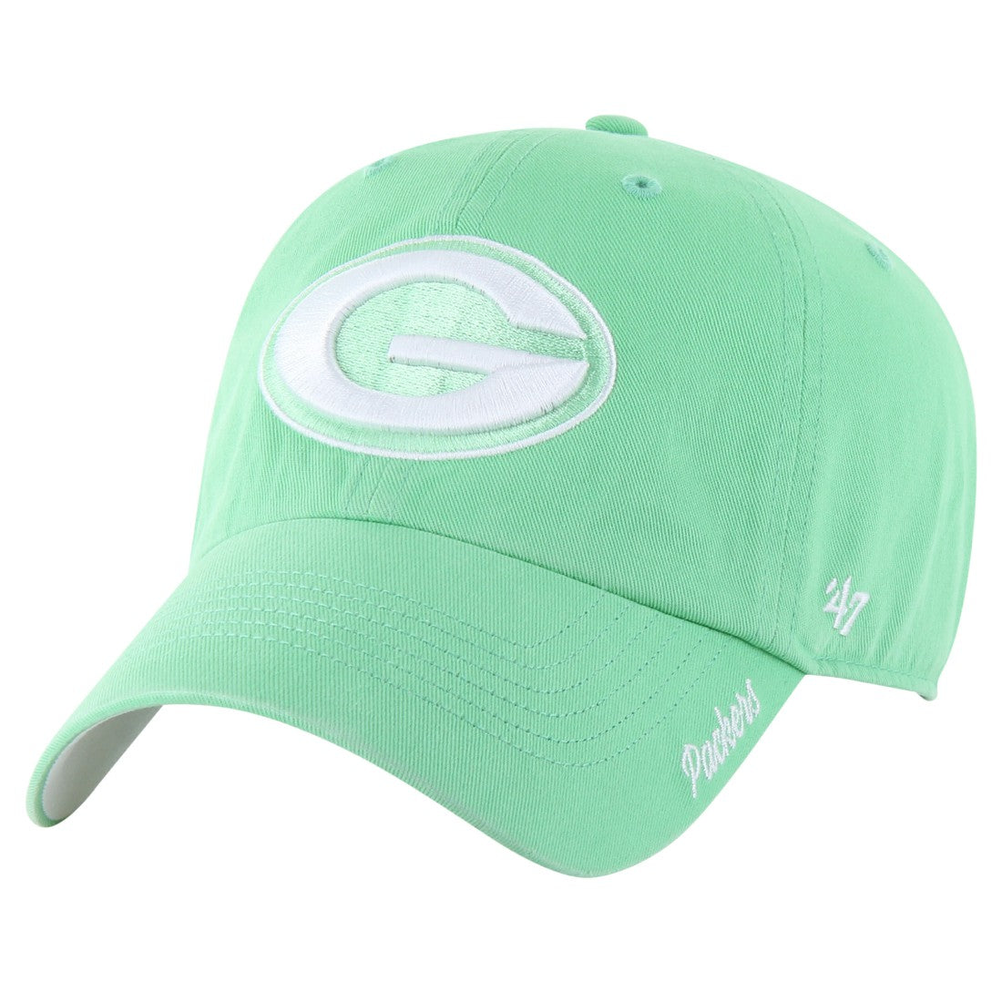 '47 Women's Luminance Cheer Clean Up Adjustable Hat - Green Bay Packers Hats