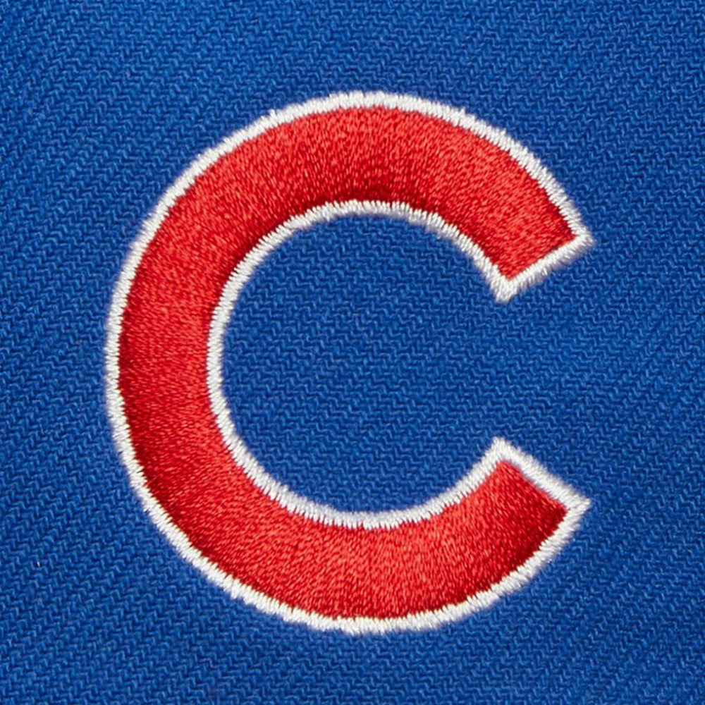Royal Chicago Cubs Mitchell & Ness Team Tagged Snapback Hat