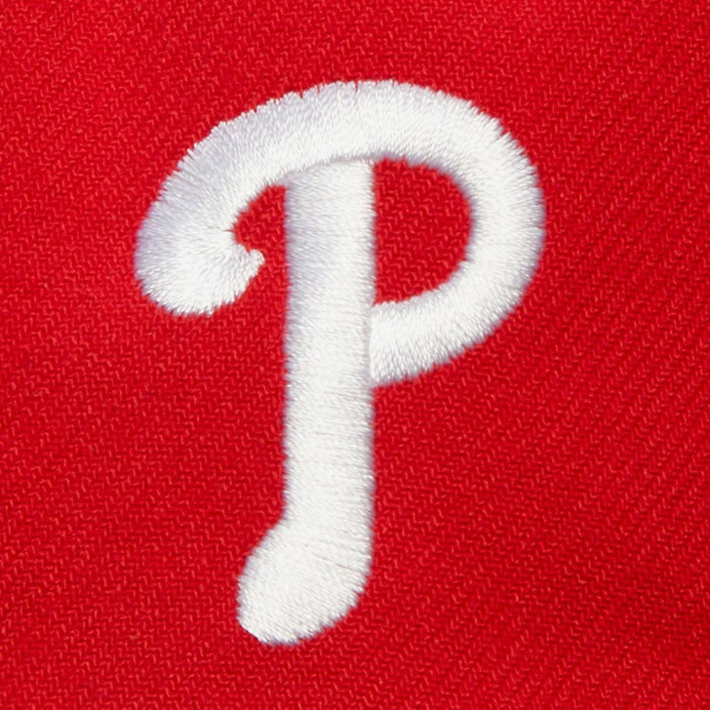 Red Philadelphia Phillies Mitchell & Ness Team Tagged Snapback Hat