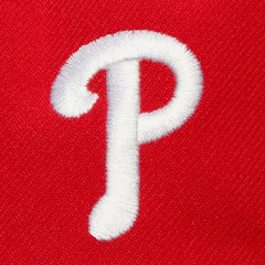 Red Philadelphia Phillies Mitchell & Ness Team Tagged Snapback Hat