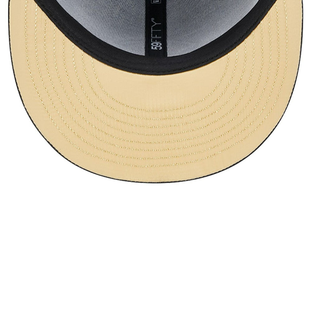 Black Cincinnati Reds New Era 59FIFTY Day Allover Fitted Hat