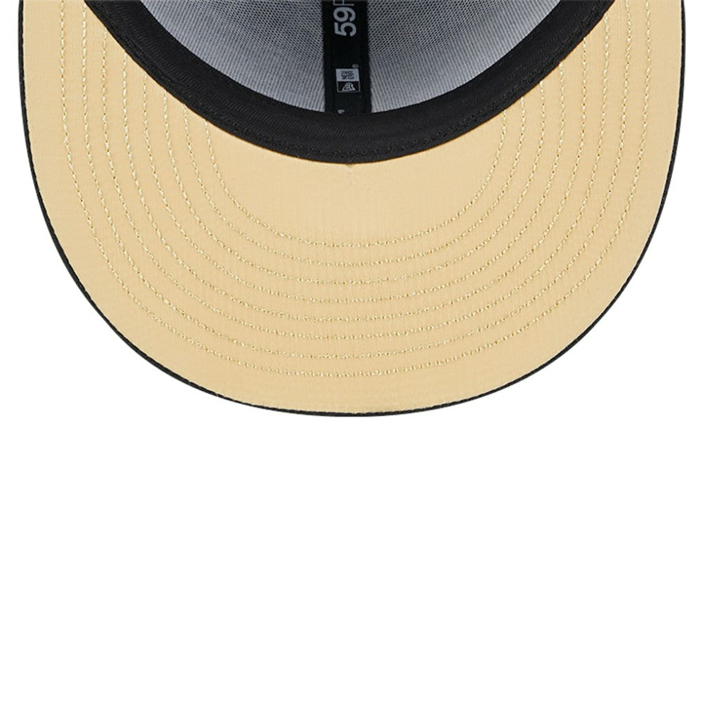 Black Athletics New Era 59FIFTY Day Allover Fitted Hat