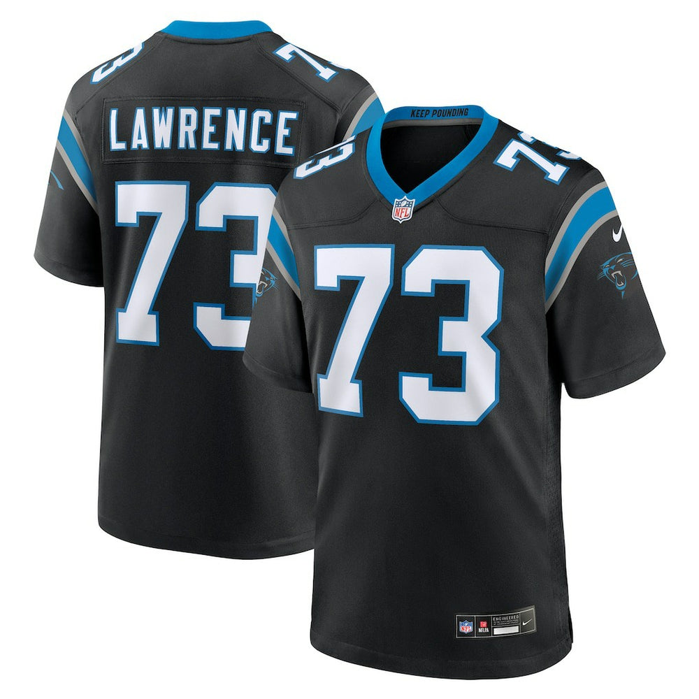 Rashard Lawrence  Game Jersey - Carolina Panthers Jerseys