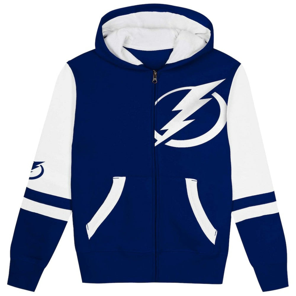 NHL Tampa Bay Lightning Preschool Face Off Full-Zip Hoodie