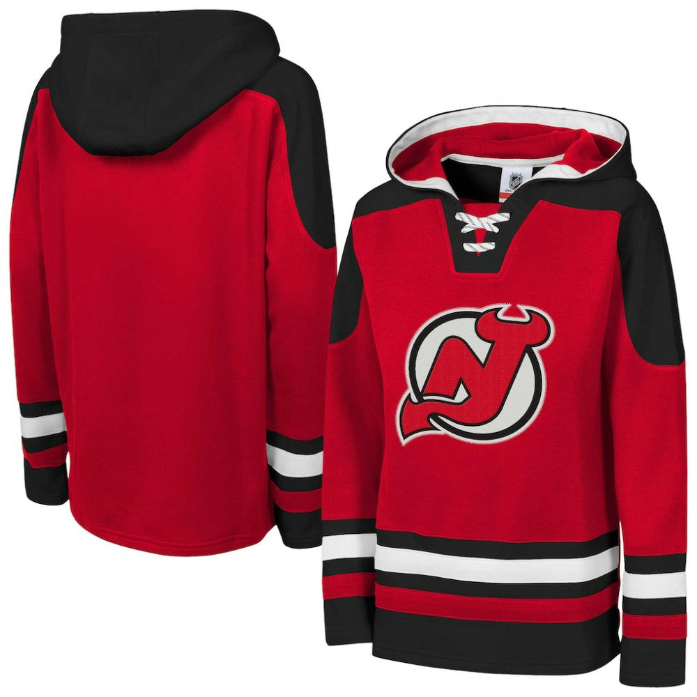 NHL New Jersey Devils Youth Ageless Must Have Home V-Neck Pullover Hoodie