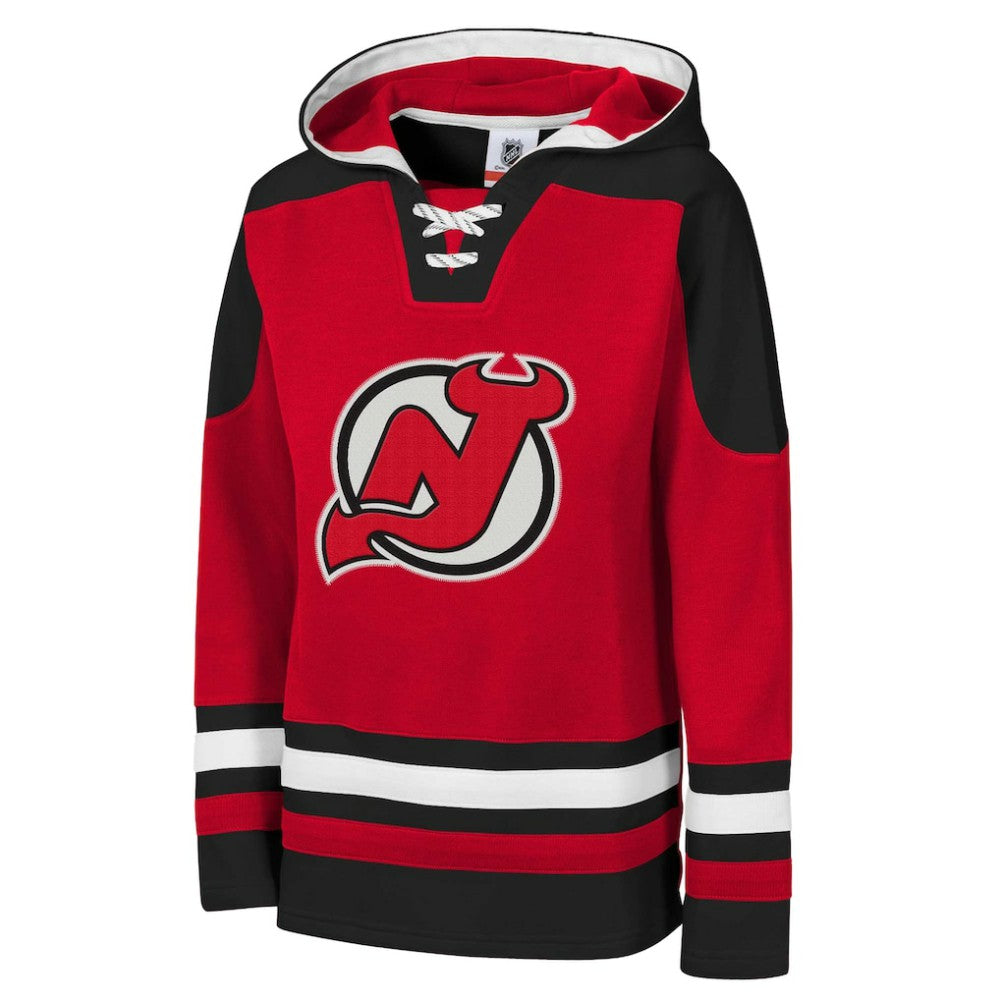 NHL New Jersey Devils Youth Ageless Must Have Home V-Neck Pullover Hoodie