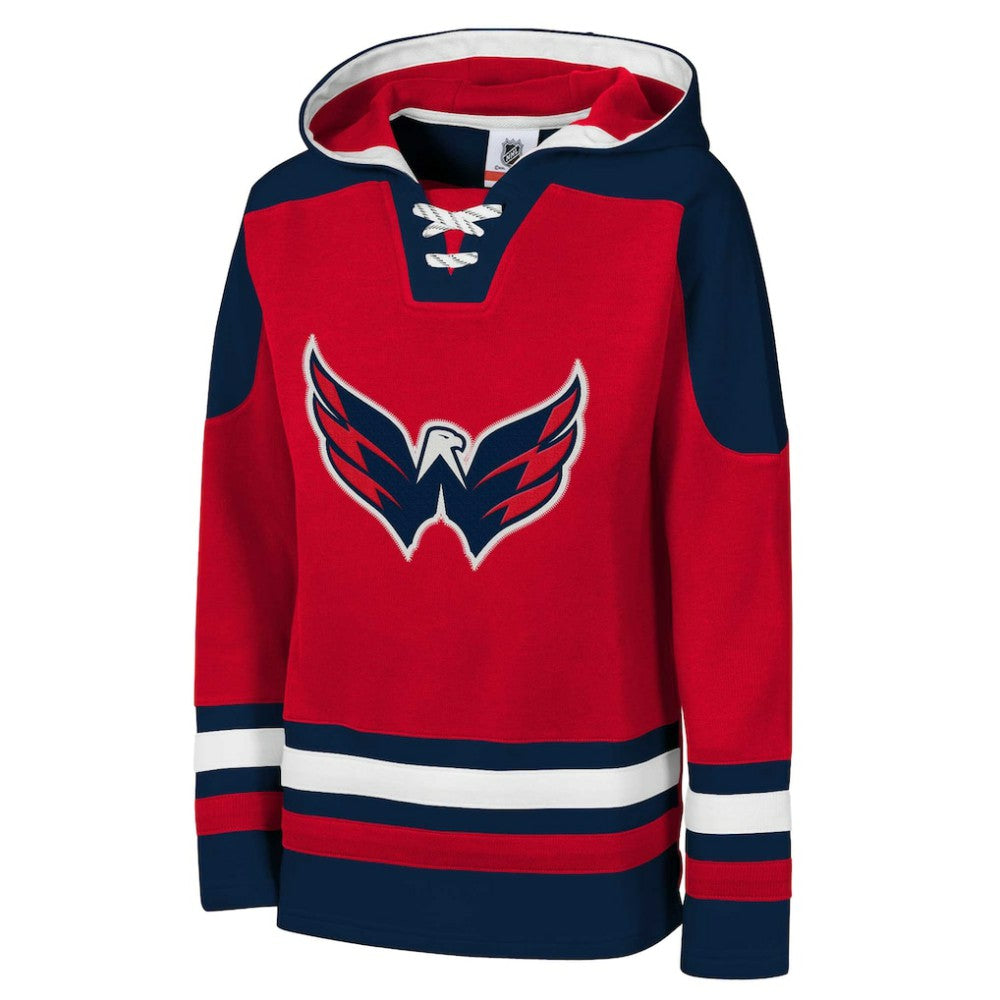 NHL Washington Capitals Youth Ageless Must Have Home V-Neck Pullover Hoodie