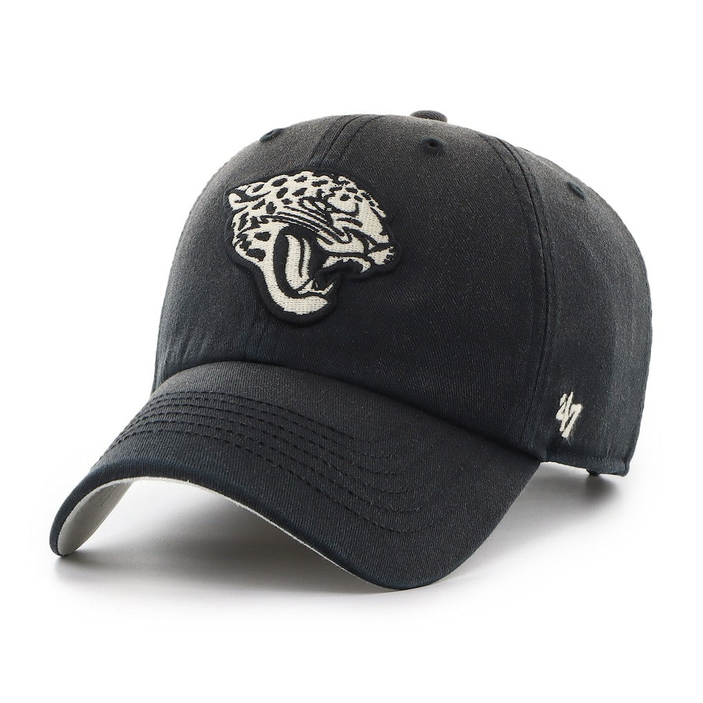 '47 Dusted Relaxed Clean Up Adjustable Hat - Jacksonville Jaguars Hats