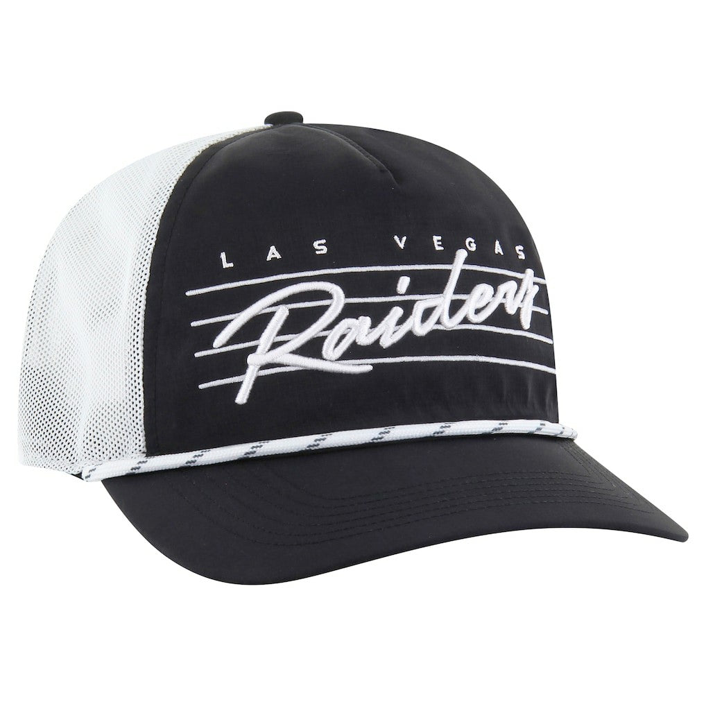 '47 Downburst Relaxed Hitch Trucker Adjustable Hat - Las Vegas Raiders Hats