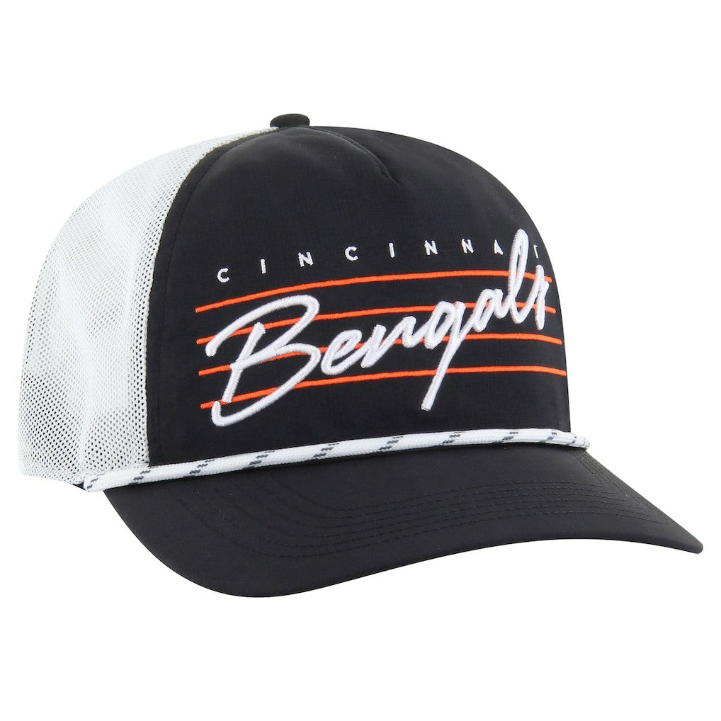 '47 Downburst Relaxed Hitch Trucker Adjustable Hat - Cincinnati Bengals Hats