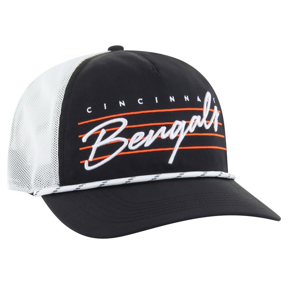 '47 Downburst Relaxed Hitch Trucker Adjustable Hat - Cincinnati Bengals Hats