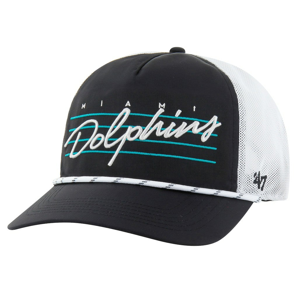 '47 Downburst Relaxed Hitch Trucker Adjustable Hat - Miami Dolphins Hats