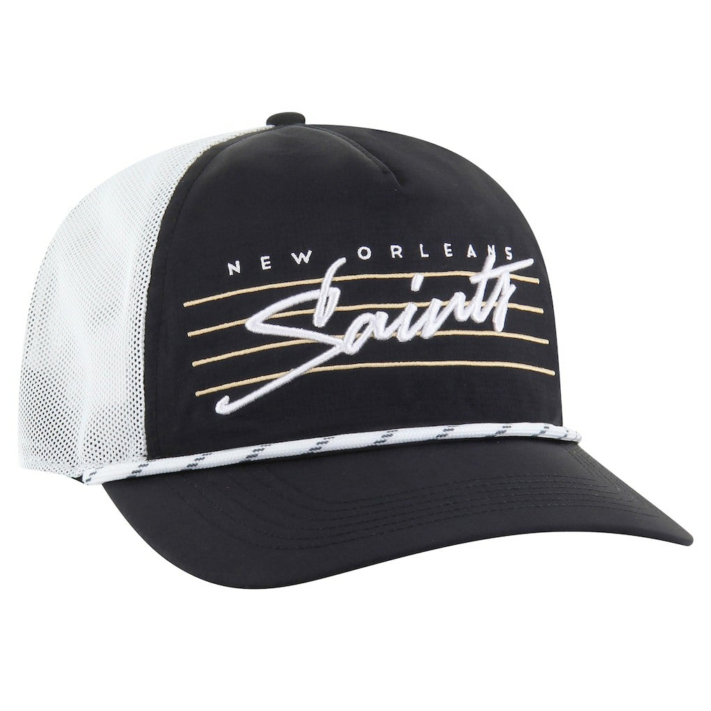 '47 Downburst Relaxed Hitch Trucker Adjustable Hat - New Orleans Saints Hats