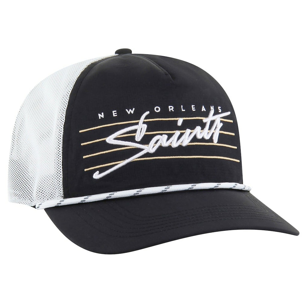 '47 Downburst Relaxed Hitch Trucker Adjustable Hat - New Orleans Saints Hats