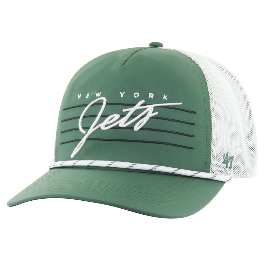 '47 Downburst Relaxed Hitch Trucker Adjustable Hat - New York Jets Hats