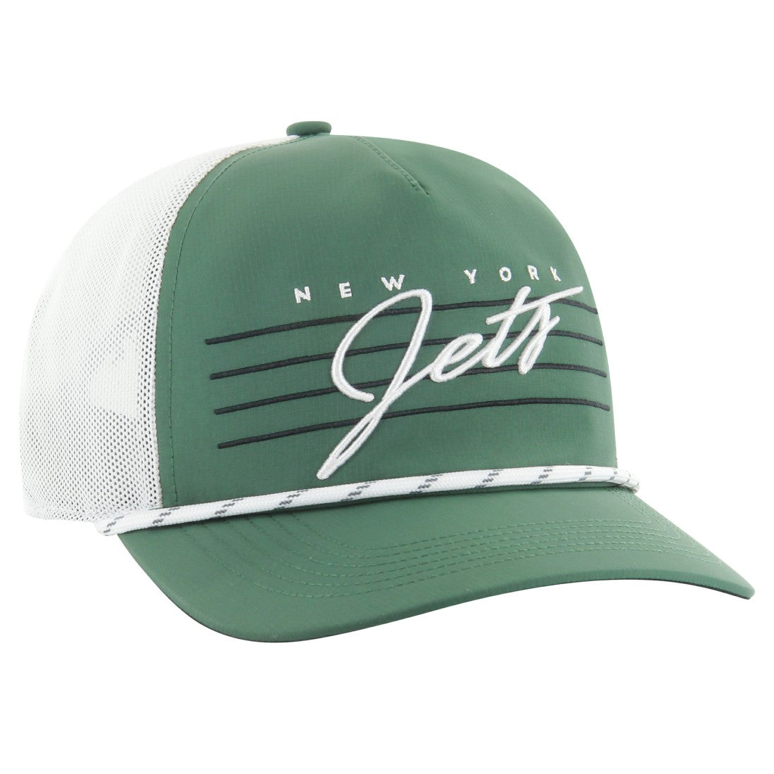'47 Downburst Relaxed Hitch Trucker Adjustable Hat - New York Jets Hats