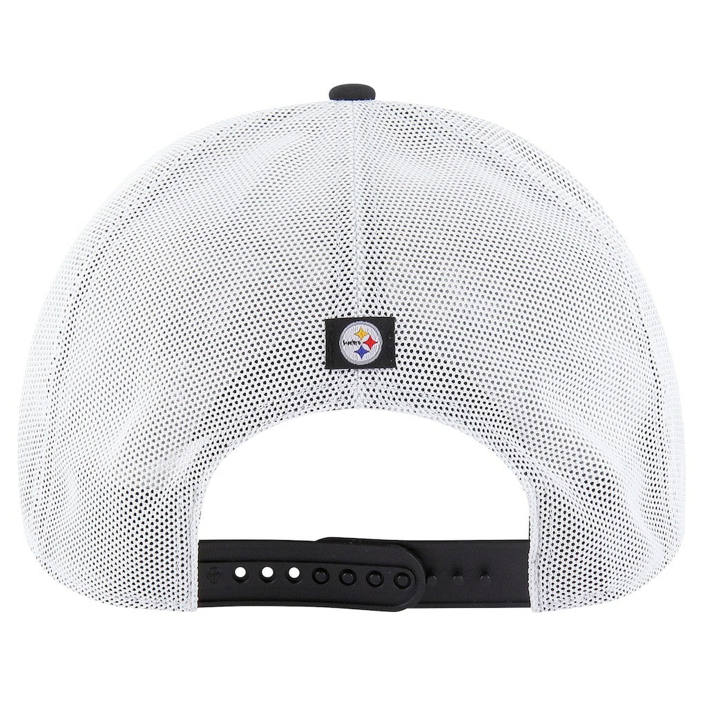 '47 Downburst Relaxed Hitch Trucker Adjustable Hat - Pittsburgh Steelers Hats