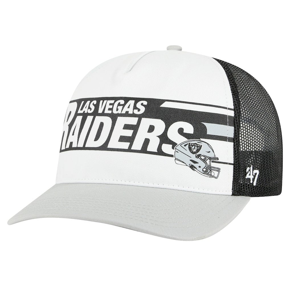 '47 Stack Line Hitch Trucker Adjustable Hat - Las Vegas Raiders Hats