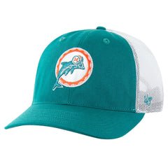 '47 Team Unstructured Trucker Adjustable Hat - Miami Dolphins Hats