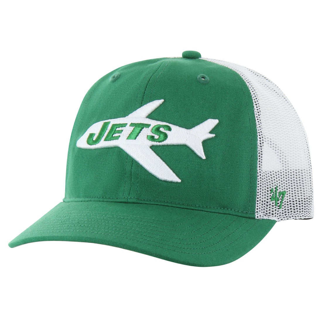'47 Team Unstructured Trucker Adjustable Hat - New York Jets Hats
