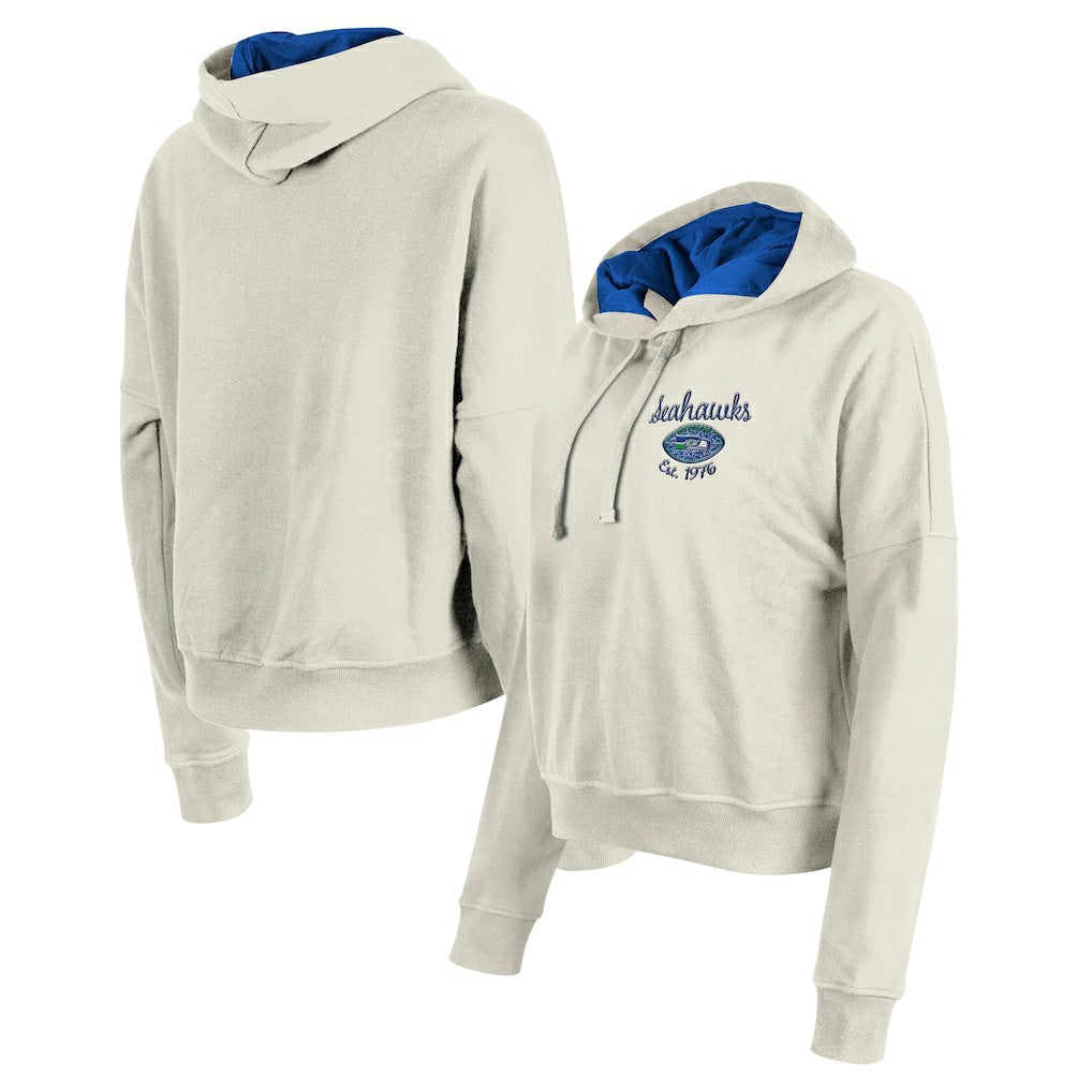 Women's 3rd Down Historic Pullover Hoodie - Seattle Seahawks Hoodies