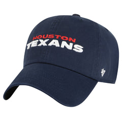 '47 Clean Up Team Script Adjustable Hat - Houston Texans Hats