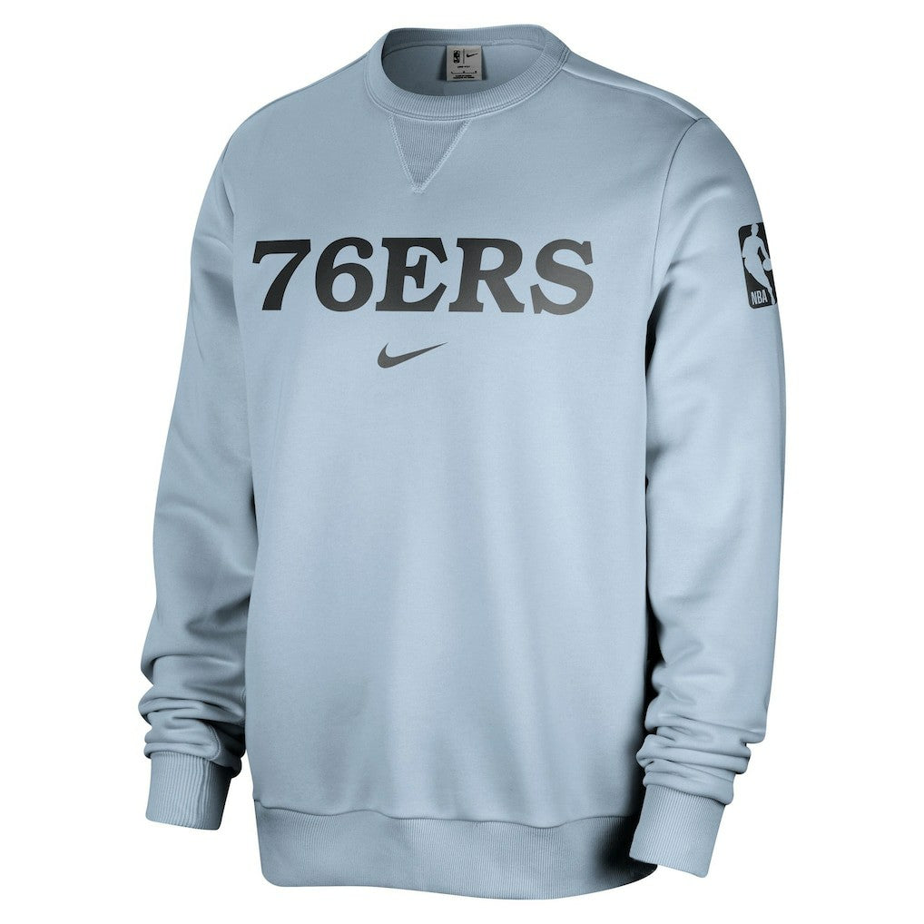 Nike Philadelphia 76ers Courtside Standard Issue Performance Pullover Sweatshirt