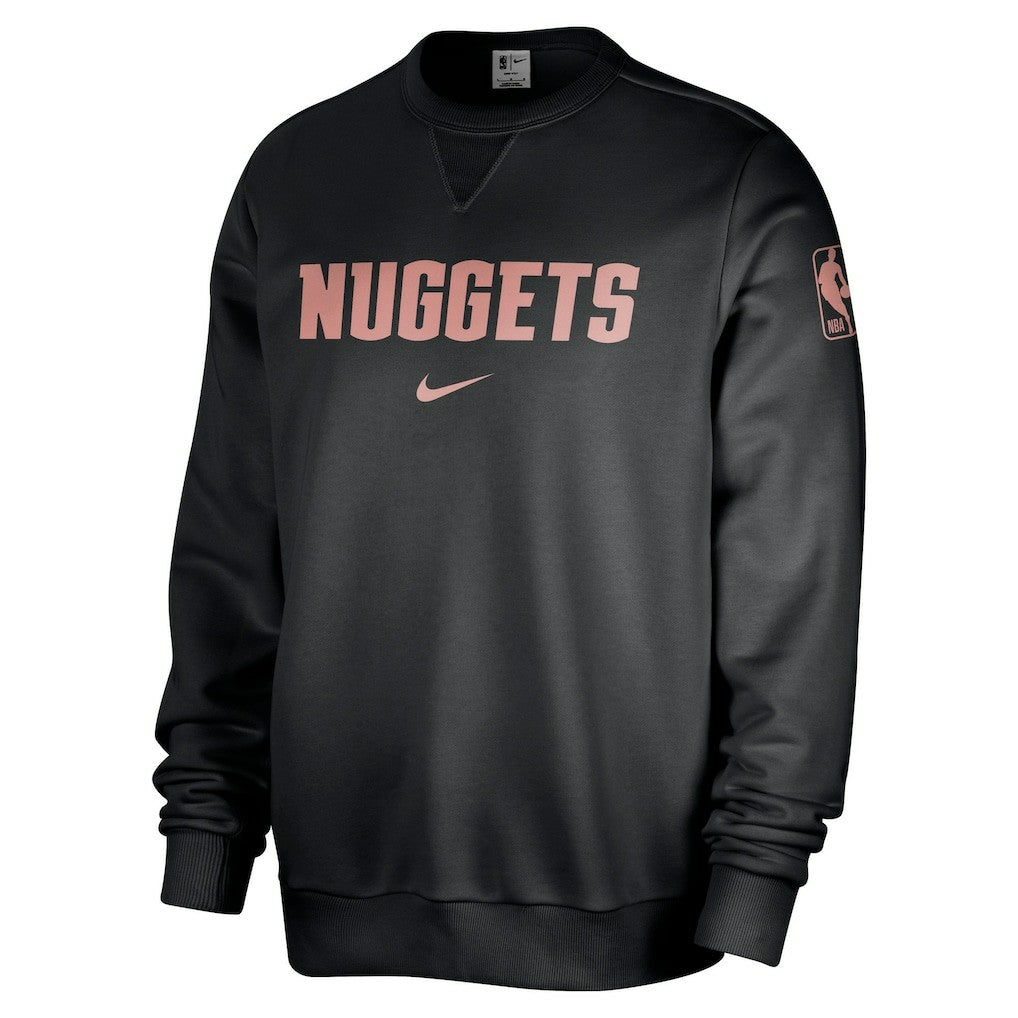 Nike Denver Nuggets Courtside Standard Issue Performance Pullover Sweatshirt sale