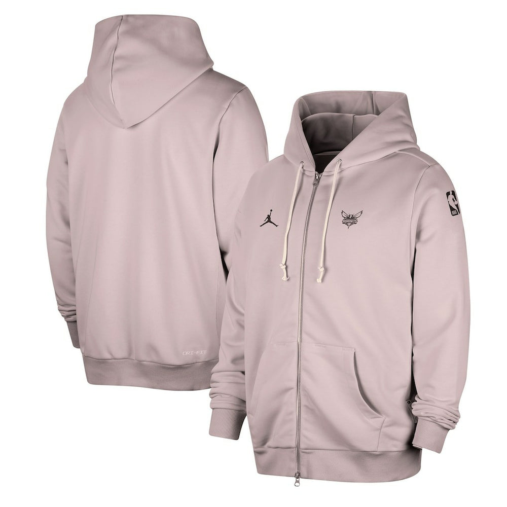 Charlotte Hornets Jordan Brand Authentic Standard Issue Full-Zip Hoodie Jacket