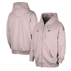 Charlotte Hornets Jordan Brand Authentic Standard Issue Full-Zip Hoodie Jacket