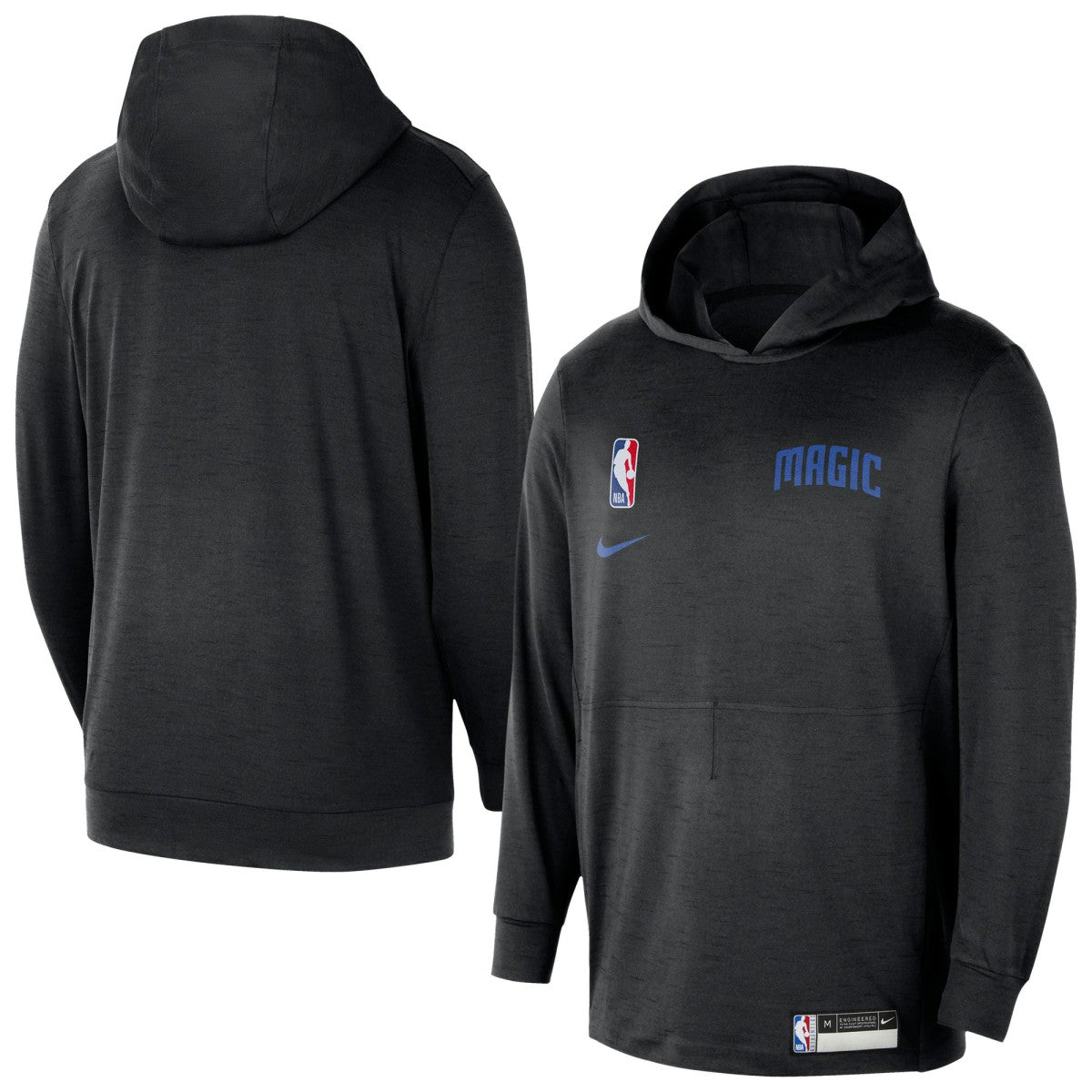 Nike Orlando Magic 2024/25 On-Court Authentic Practice Yoga Restore Lightweight Pullover Hoodie