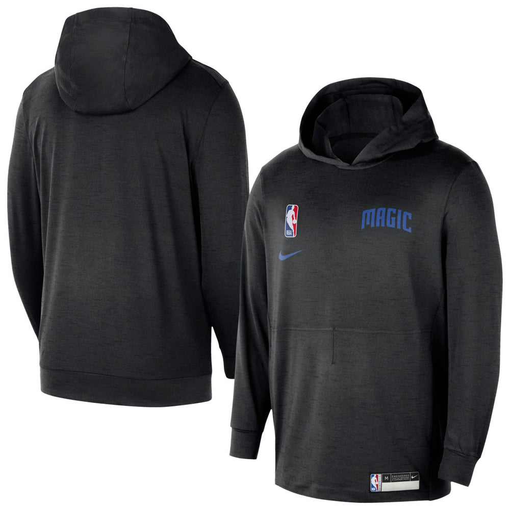 Nike Orlando Magic 2024/25 On-Court Authentic Practice Yoga Restore Lightweight Pullover Hoodie
