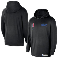 Nike Orlando Magic 2024/25 On-Court Authentic Practice Yoga Restore Lightweight Pullover Hoodie