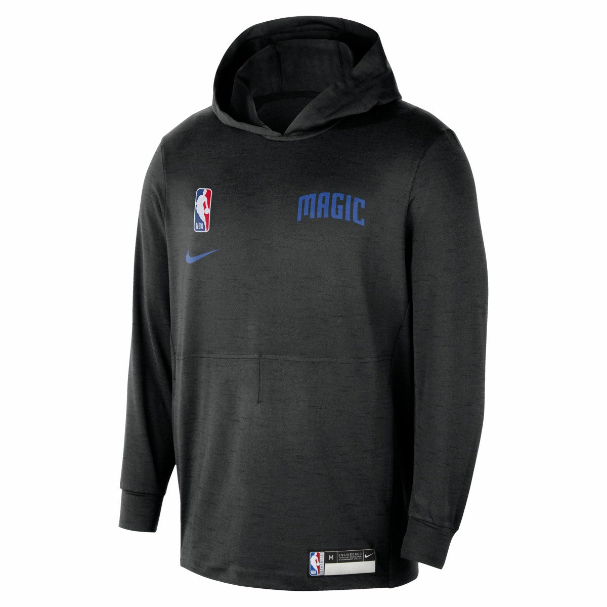 Nike Orlando Magic 2024/25 On-Court Authentic Practice Yoga Restore Lightweight Pullover Hoodie