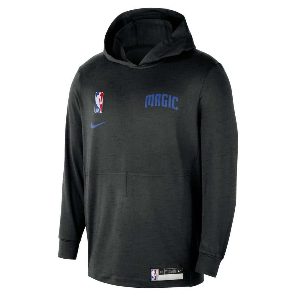 Nike Orlando Magic 2024/25 On-Court Authentic Practice Yoga Restore Lightweight Pullover Hoodie