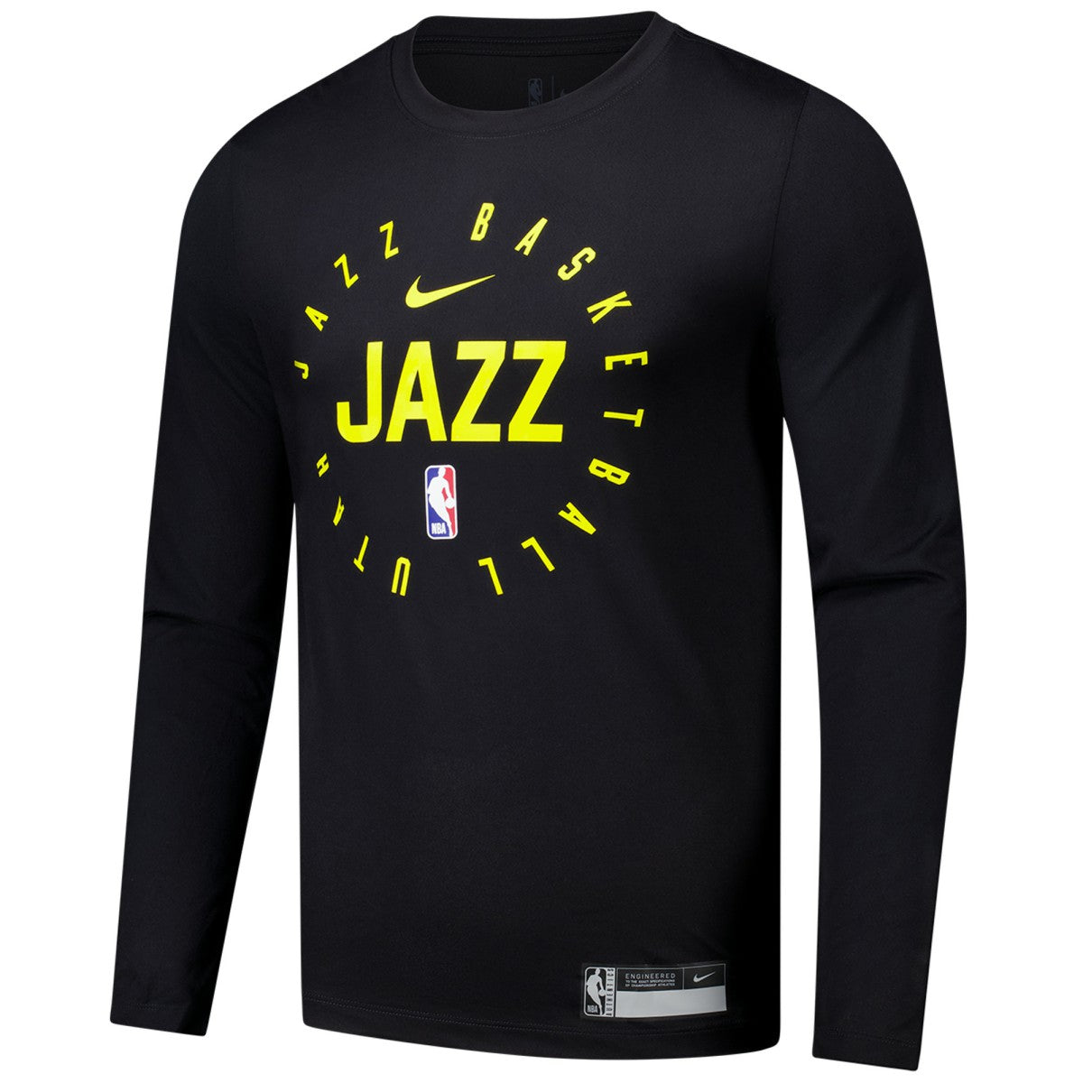 Nike Utah Jazz 2024/25 Legend On-Court Practice Long Sleeve T-Shirt