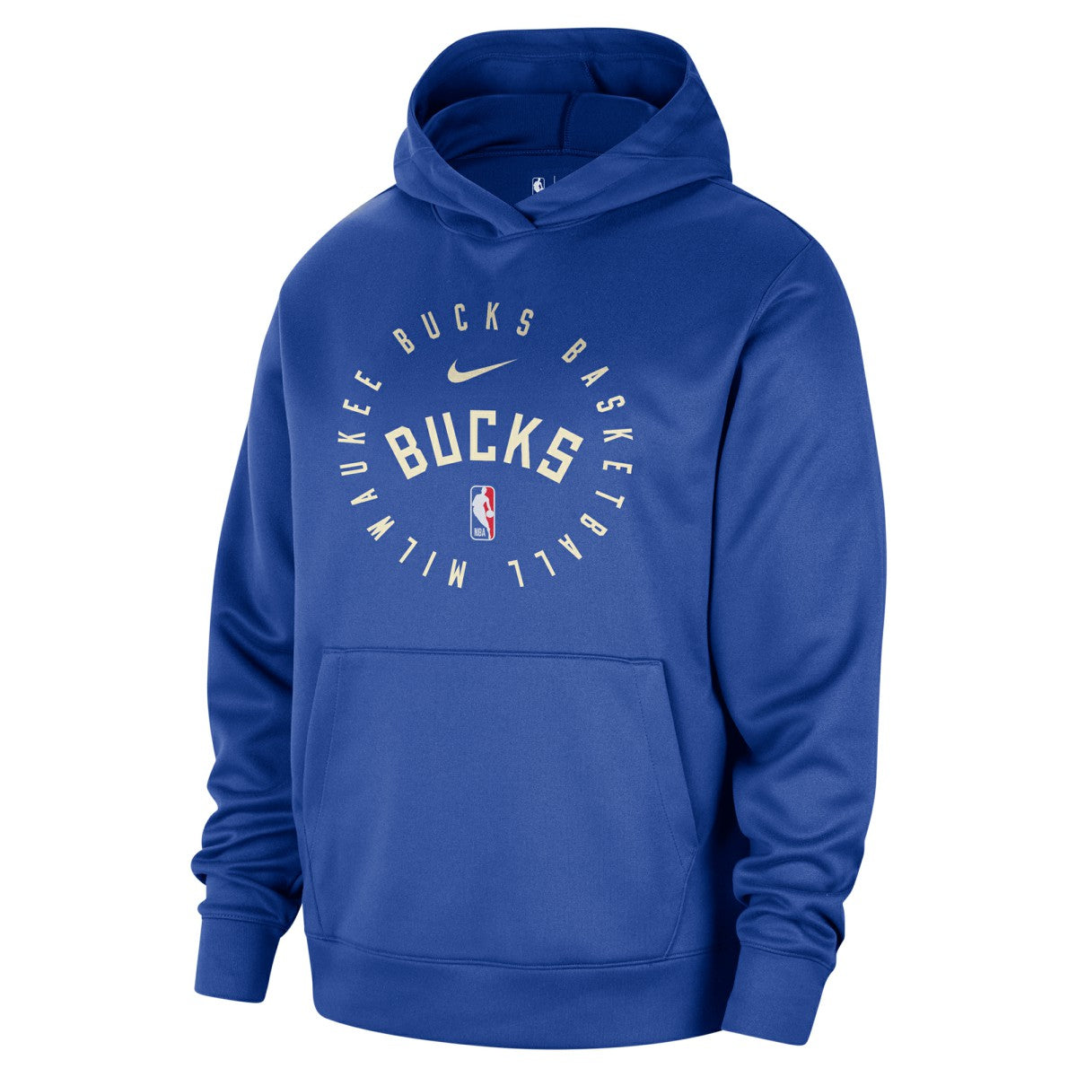 Nike Milwaukee Bucks 2024/25 Spotlight On-Court Practice Performance Pullover Hoodie