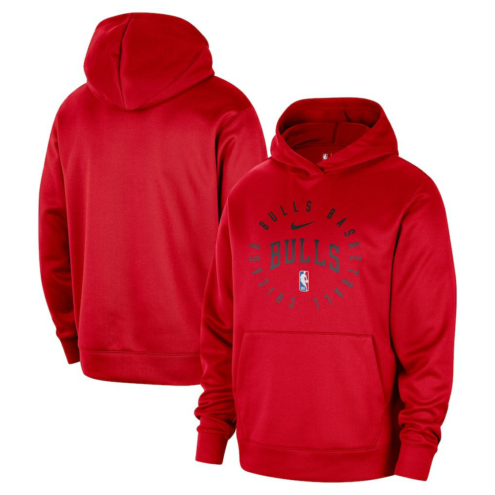 Nike Chicago Bulls 2024/25 Spotlight On-Court Practice Performance Pullover Hoodie