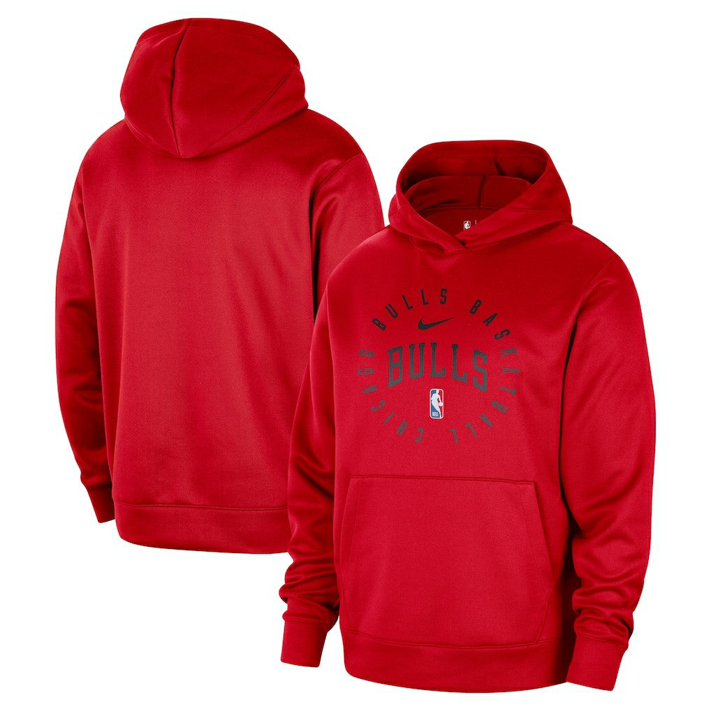 Nike Chicago Bulls 2024/25 Spotlight On-Court Practice Performance Pullover Hoodie