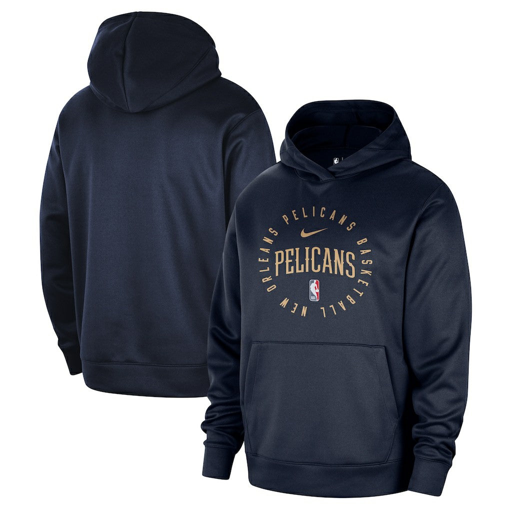 Nike New Orleans Pelicans 2024/25 Spotlight On-Court Practice Performance Pullover Hoodie
