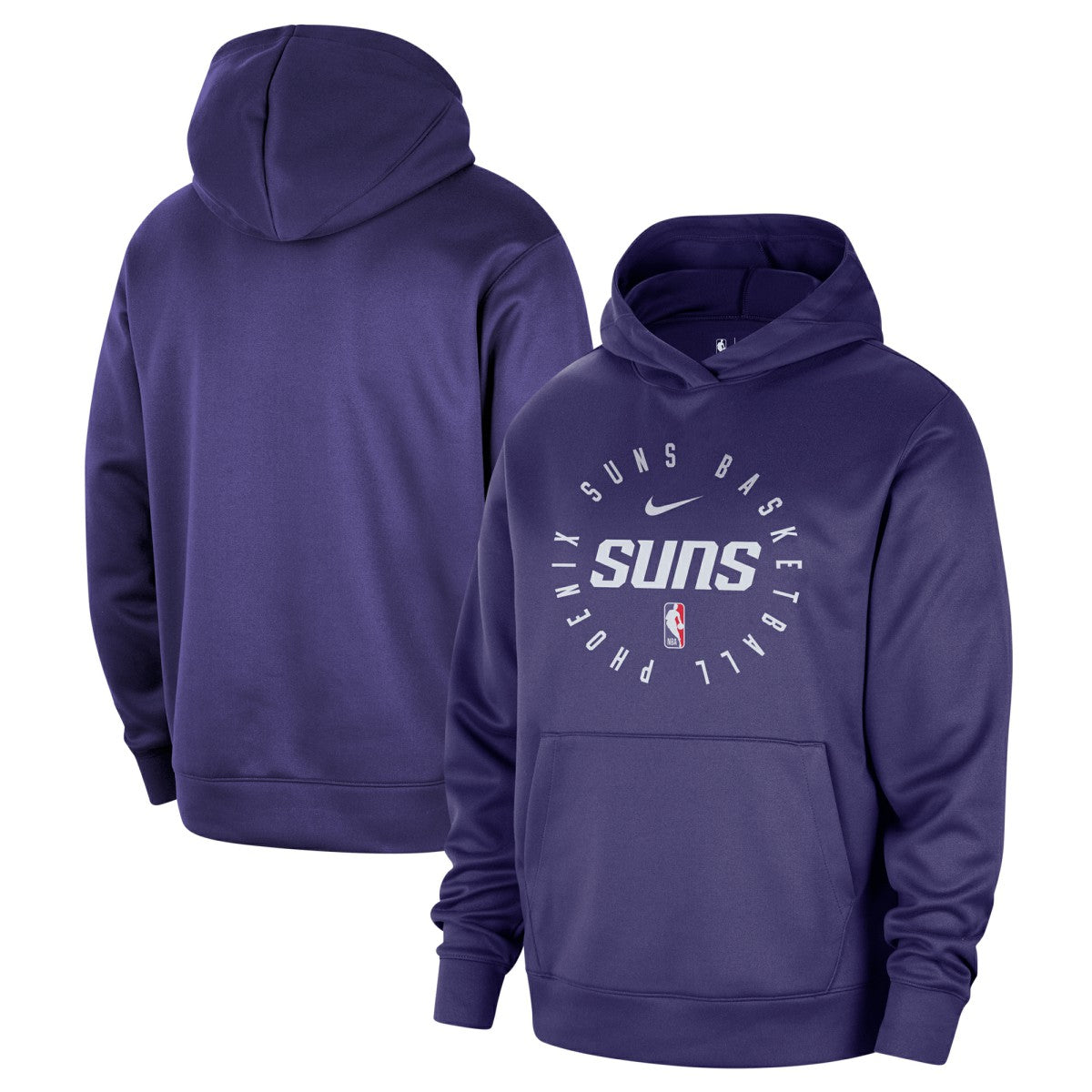 Nike Phoenix Suns 2024/25 Spotlight On-Court Practice Performance Pullover Hoodie